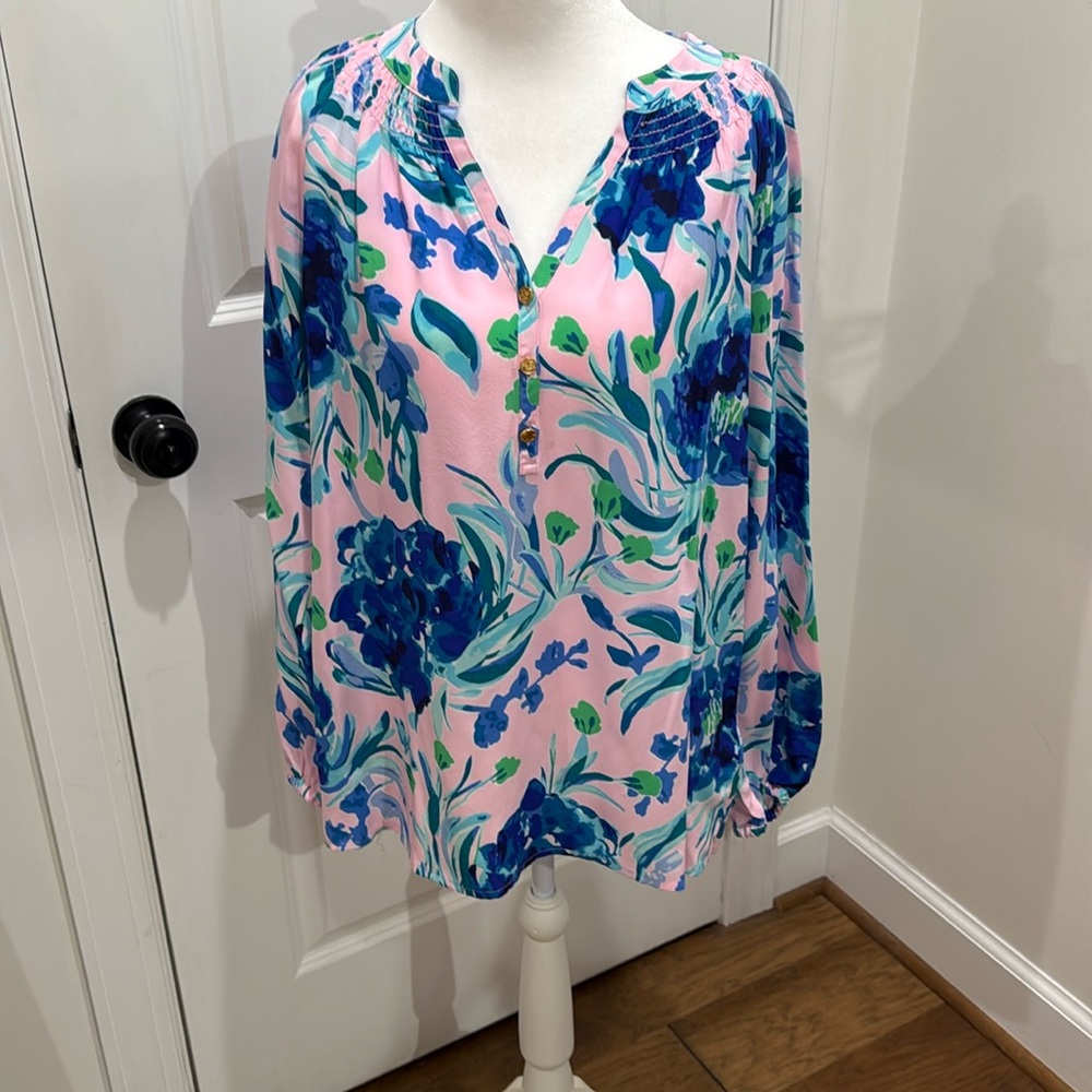 Long sleeve blouse